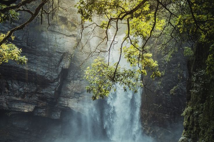 Destinations knuckles mountain range hidden waterfall